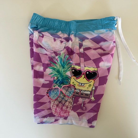 SpongeBob SquarePants Swim Trunks - Picture 3 of 5